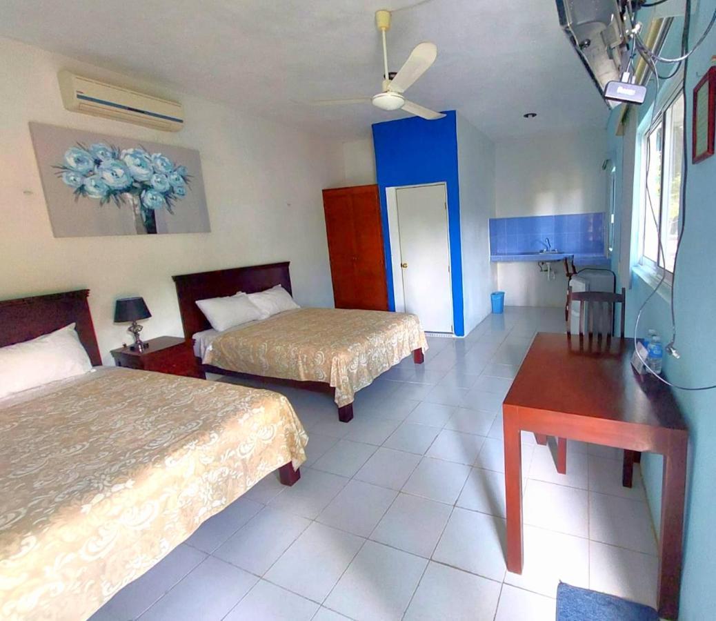 Hotel Posada Las Brisas Seybaplaya Buitenkant foto